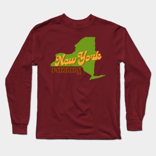 New York Vanning (Old Avocado) Long Sleeve T-Shirt